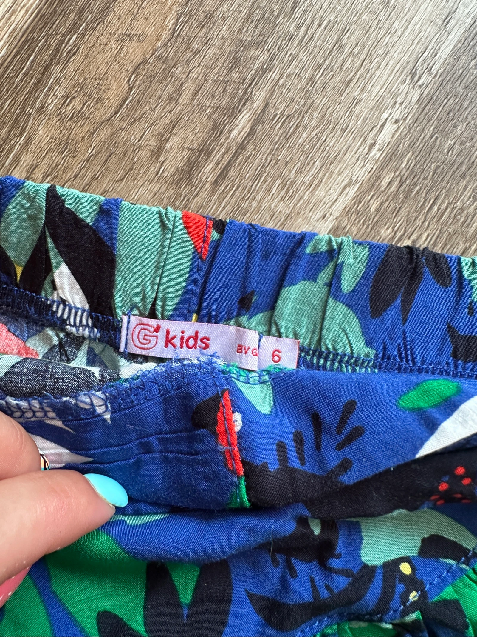 Shorts-saia floral Gémo Kids para meninas – 6 anos – photo 2